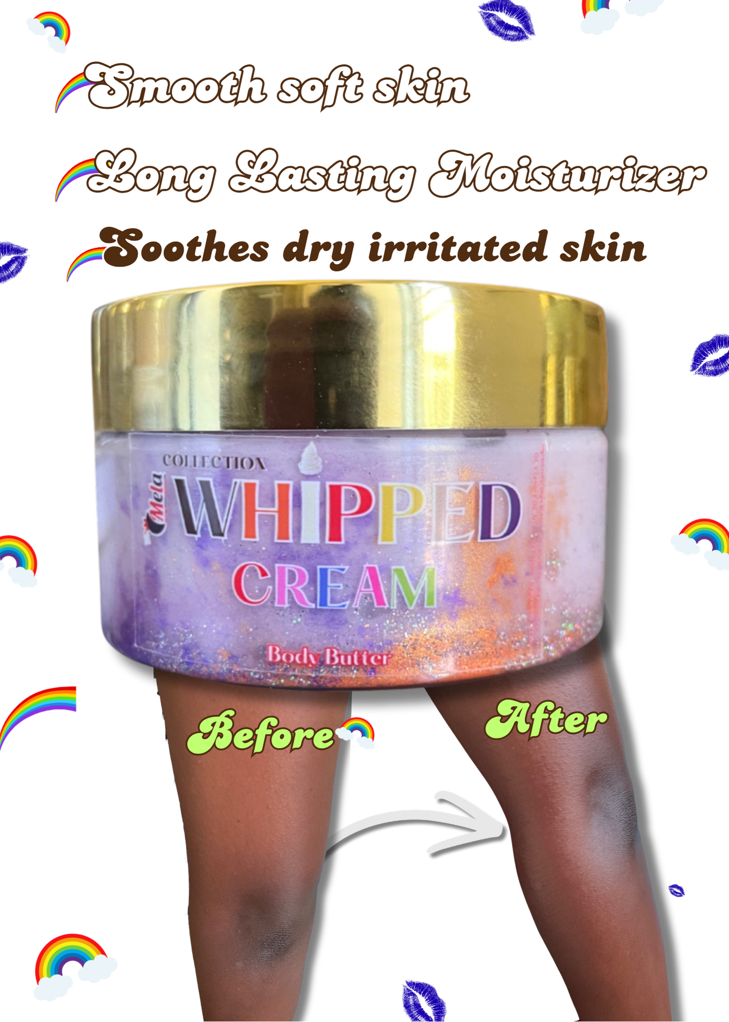 “Rainbow Scales” Whipped Cream Body Butter (4oz)