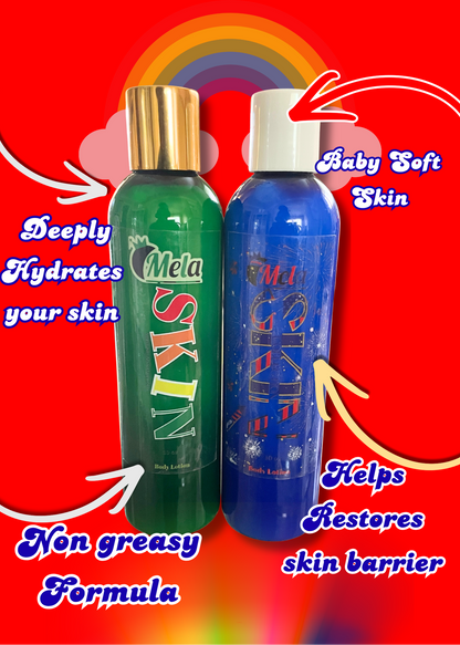 2-1 Misfits Collection Body Lotion (EXCLUSIVE) 💙❤️🧨 Includes 2 custom lip glosses (15ml)
