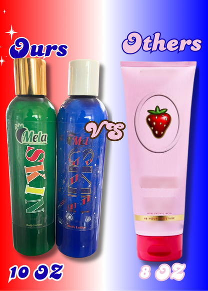 2-1 Misfits Collection Body Lotion (EXCLUSIVE) 💙❤️🧨 Includes 2 custom lip glosses (15ml)