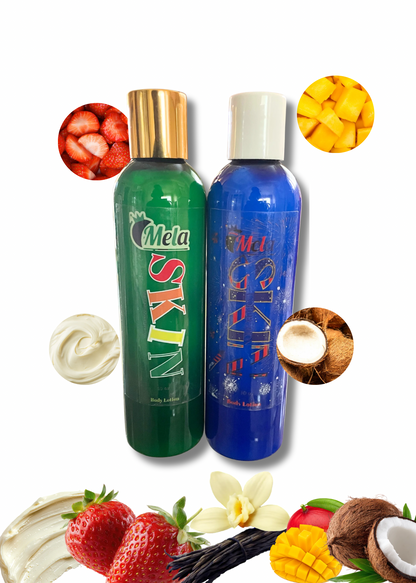 2-1 Misfits Collection Body Lotion (EXCLUSIVE) 💙❤️🧨 Includes 2 custom lip glosses (15ml)