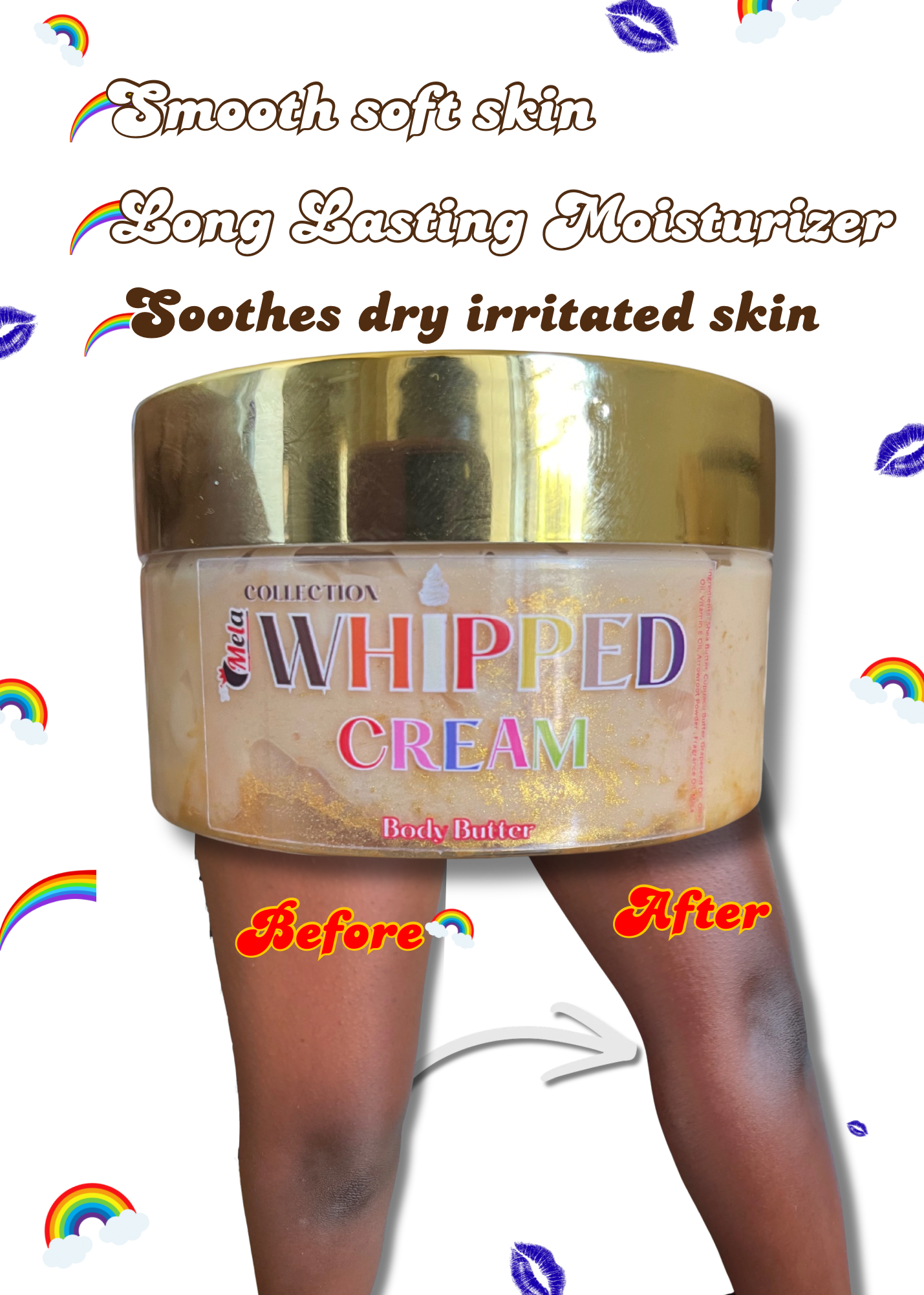 “Vanilla Dreams”🍨Whipped Cream Body Butter (4oz)