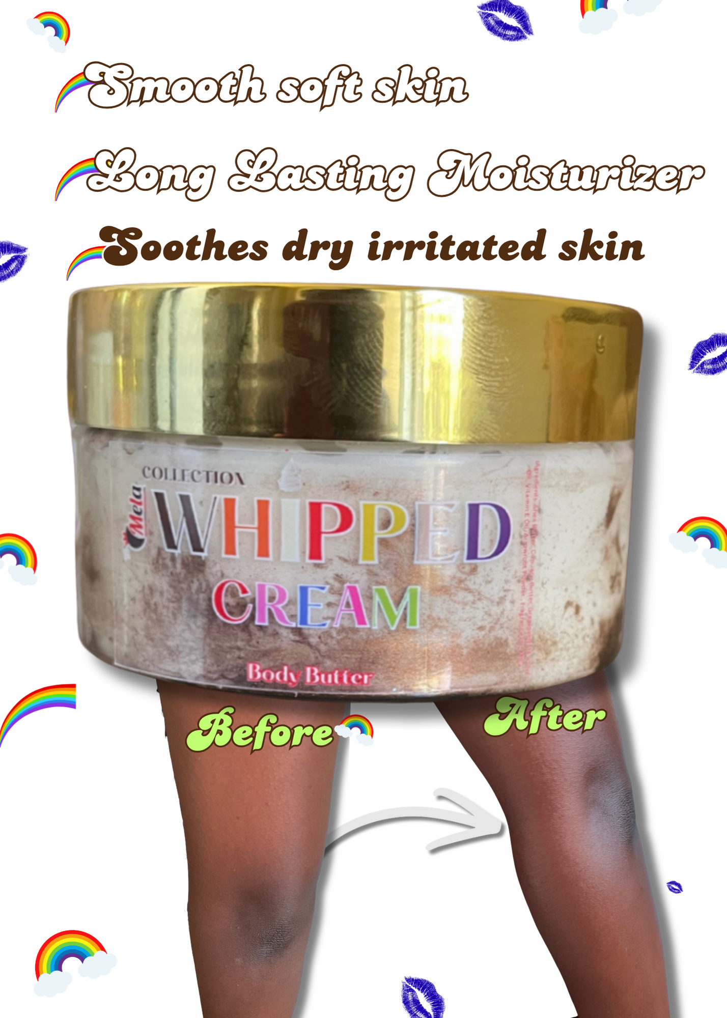 “Cookies N Cream” Whipped Cream Body Butter (4oz)