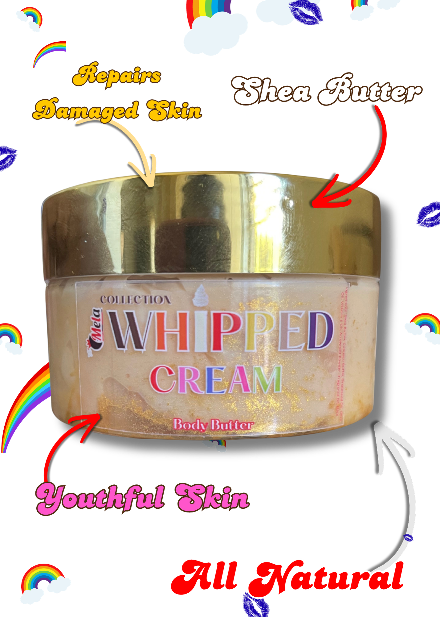 “Vanilla Dreams”🍨Whipped Cream Body Butter (4oz)