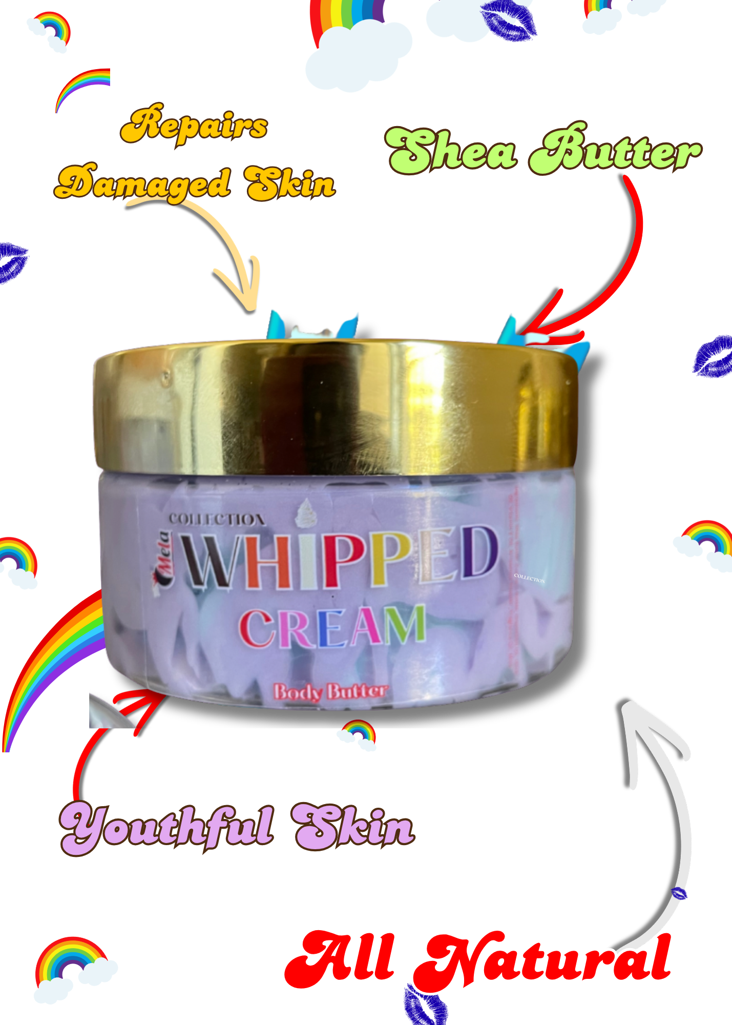 “Breathe Baby” Whipped Cream body butter (4oz)