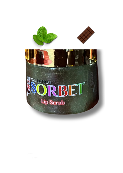Mela Sorbet Lip Scrub Mint Chocolate Chip (2oz)