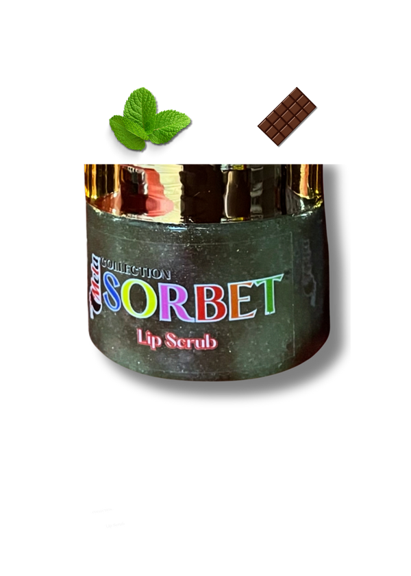 Mela Sorbet Lip Scrub Mint Chocolate Chip (2oz)
