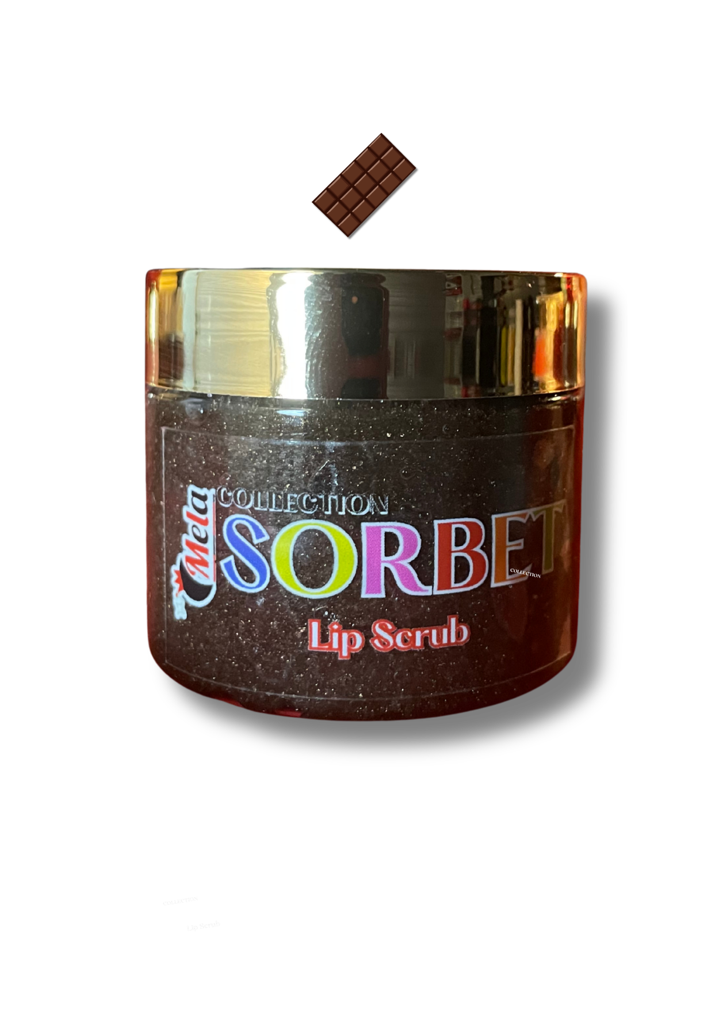 Mela Sorbet Chocolate Lip Scrub (2oz)