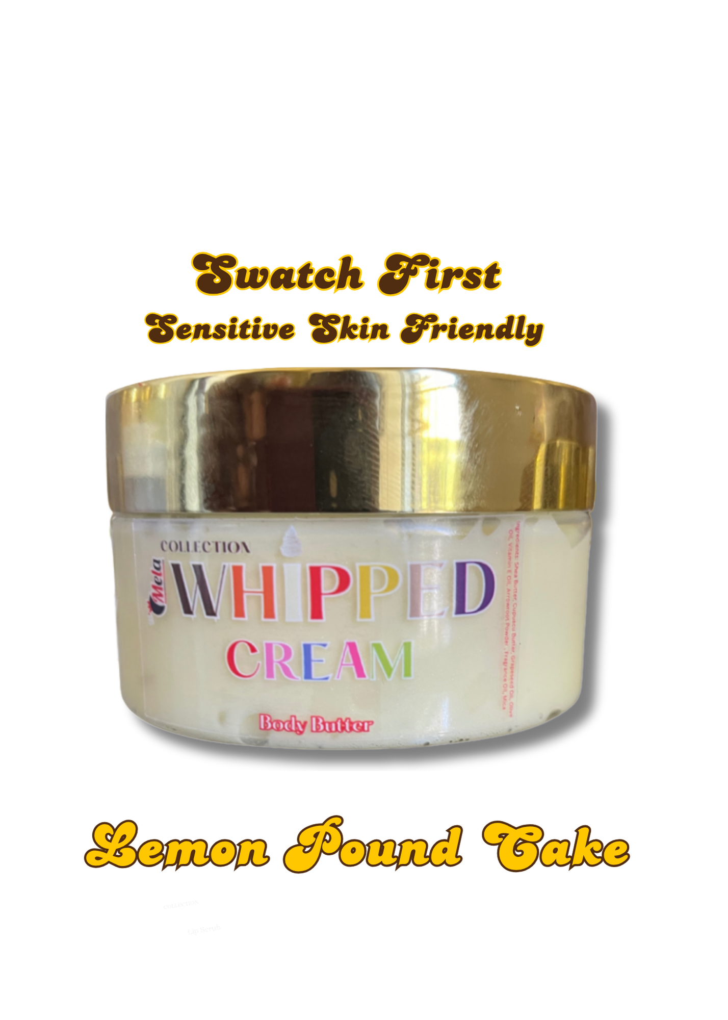 “Lemon Meringue Pie” Whipped Cream Body Butter (4oz)