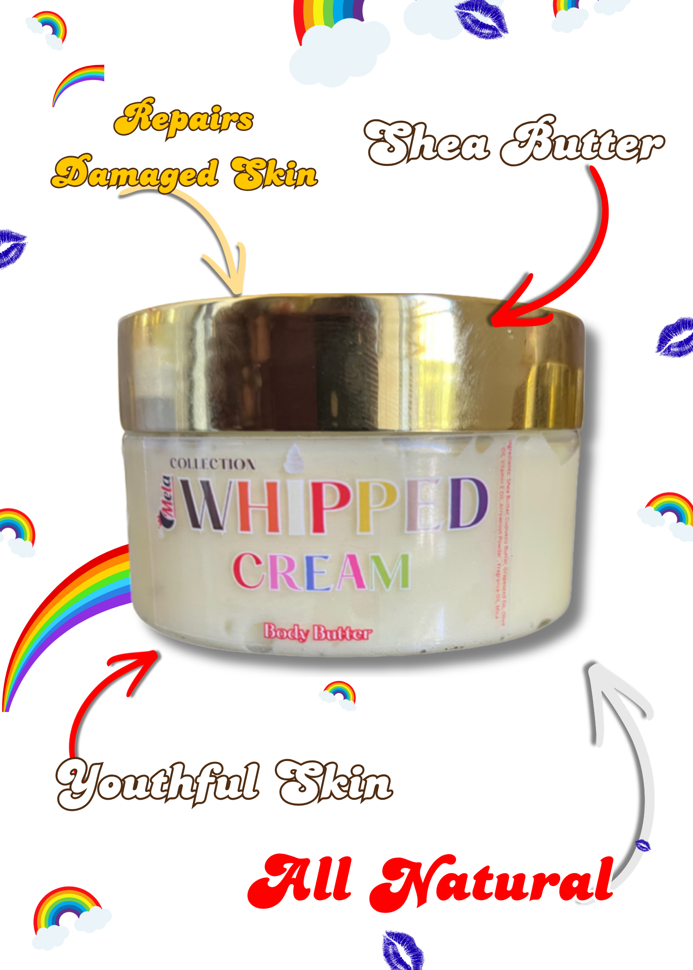 “Lemon Meringue Pie” Whipped Cream Body Butter (4oz)