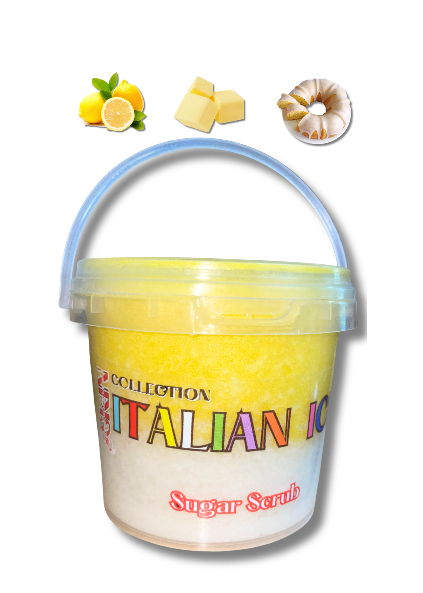 “Lemon Meringue Pie” Italian Ice Sugar Scrub (9oz)
