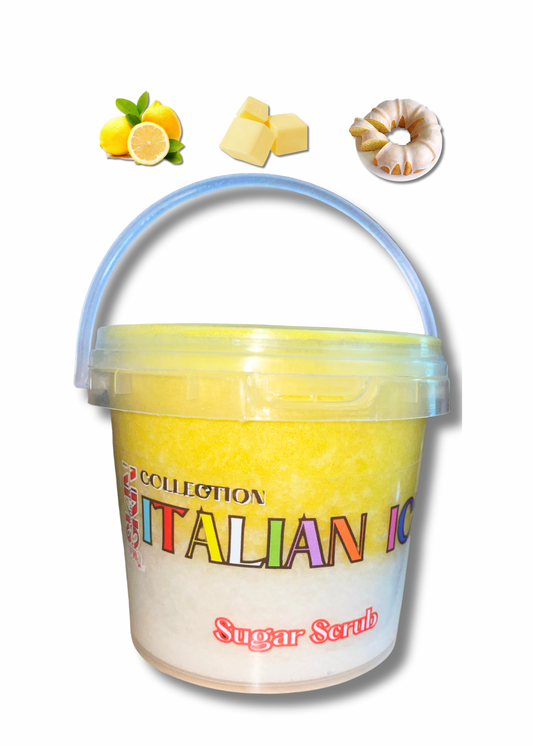 “Lemon Meringue Pie” Italian Ice Sugar Scrub (9oz)
