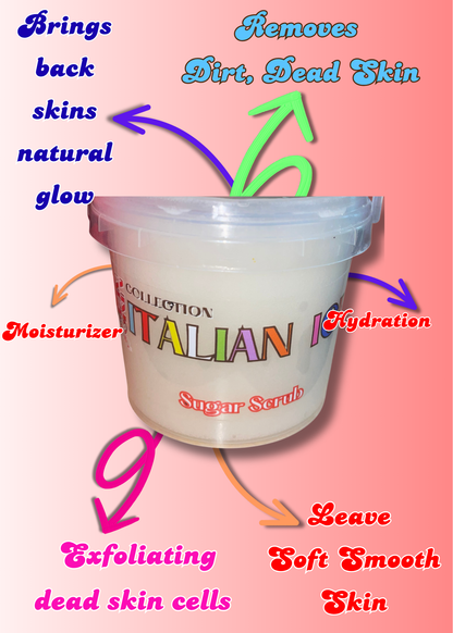 “Simply Suzi” Italian Ice Sugar Scrub (9oz)