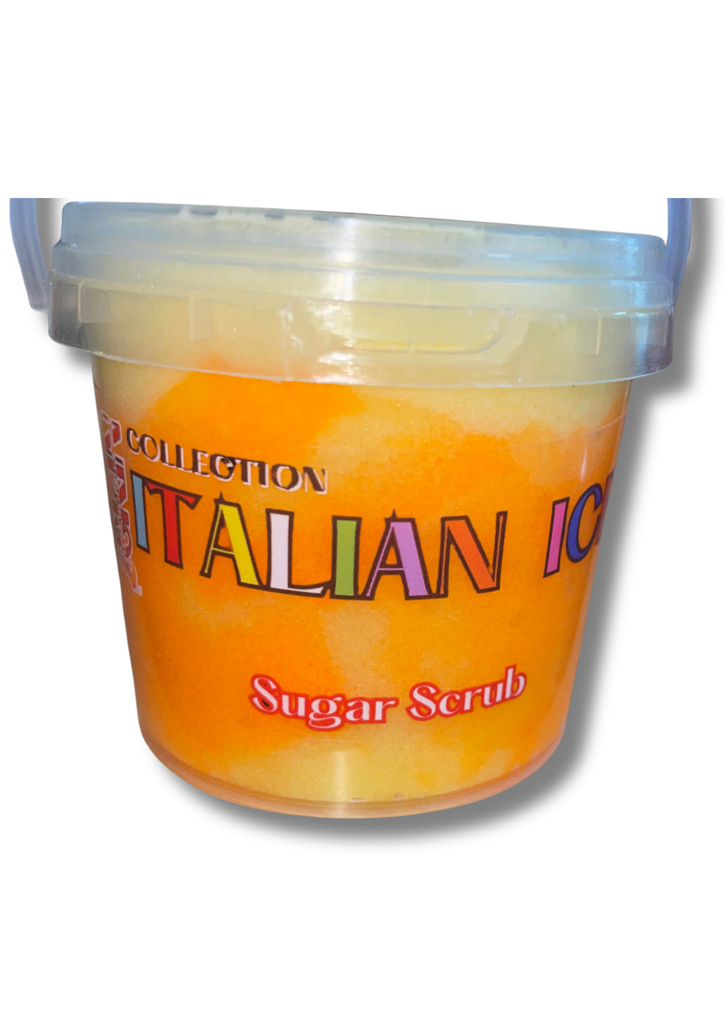 “Rainbow Scales” Italian Ice Sugar Scrub ((9oz)