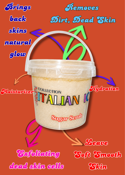 “Vanilla Dreams” Italian Ice Sugar Scrub (9oz)