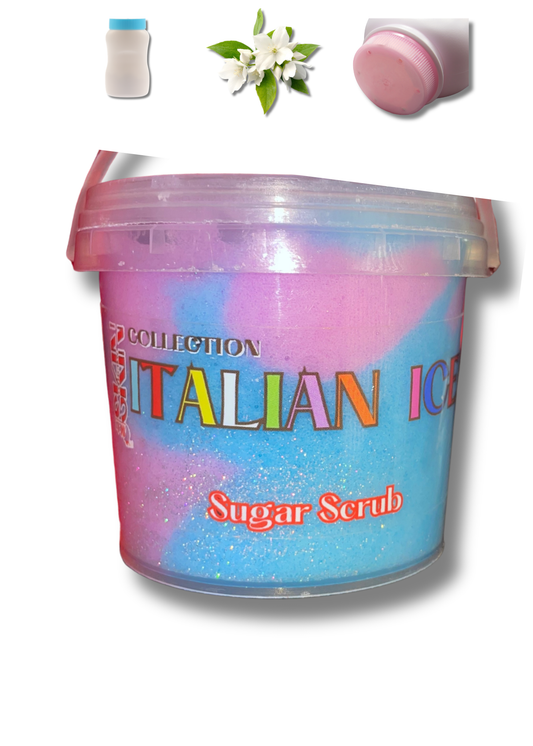 “Breathe Baby” Italian Ice Sugar Scrub (9oz)