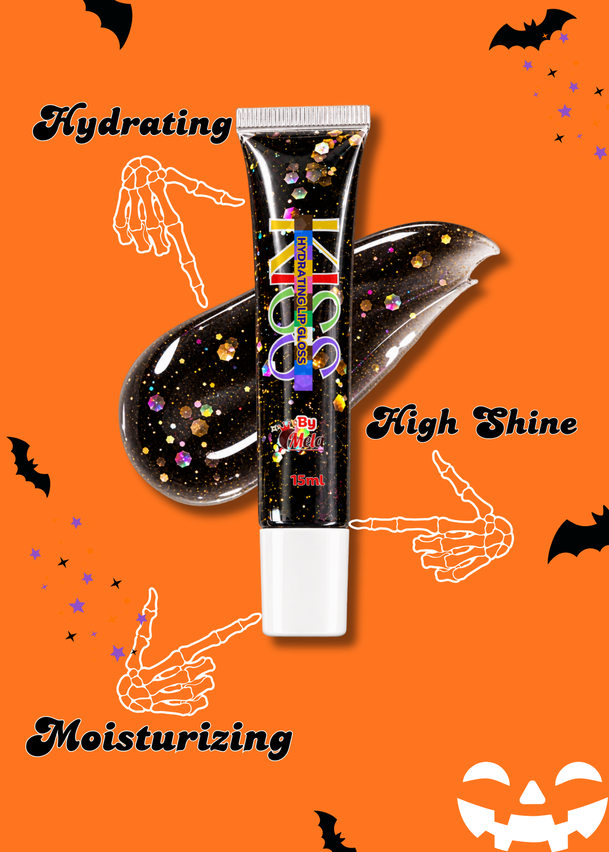 🎃💀“Hexed” 🎃👻Halloween Lip Gloss (15ml) (No SCENT)