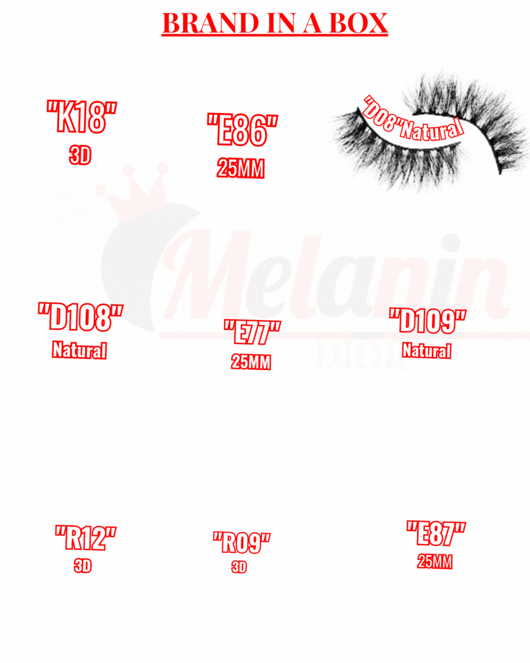 FAUX MINK LASHES