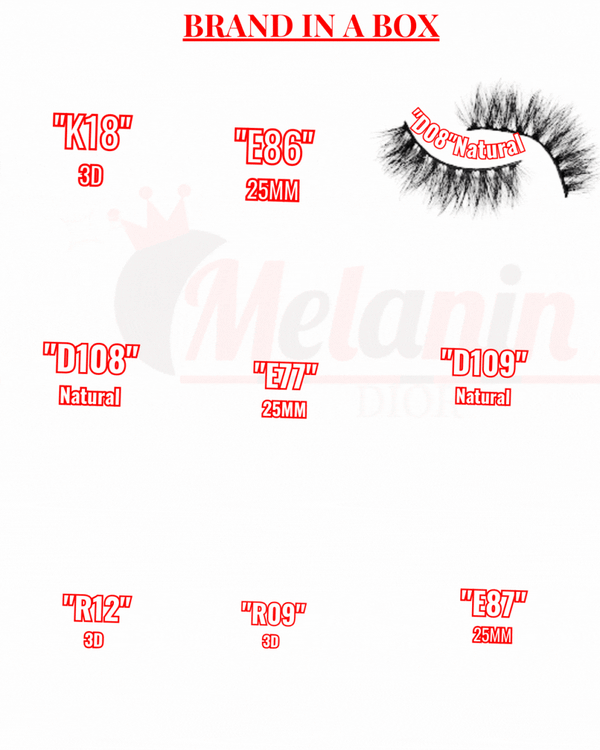 ❤️"BRAND IN A BOX" WHOLESALE LASHES (READ CAPTION) ❤️